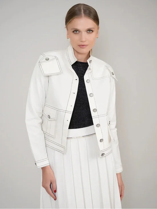 Aleeza Paris Cotton Jacket - Picture 2 of 3